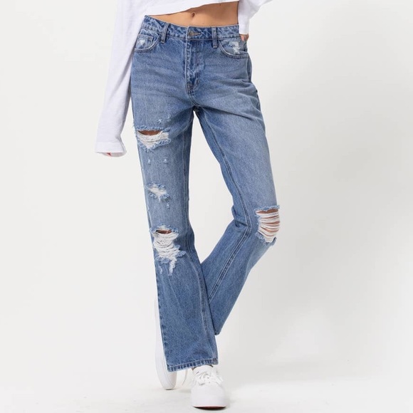 Wild Luxe Denim - PRICE DROP Dana High Rise Vintage Straight Jeans